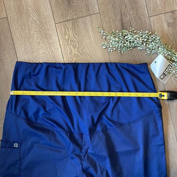 NWT! WonderWink Women's Wonderwork Maternity Pant 2XL Navy - Picture 7 of 10